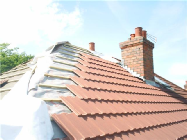Chimney lead flashing and pointing work