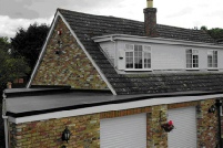 Flat roof and loft conversion roofing